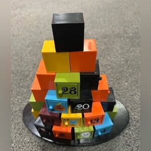 Vintage monster madness Halloween advent calendar